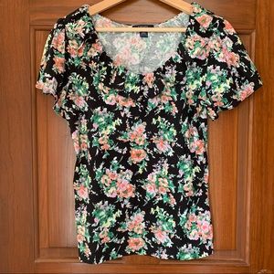 CHAPS Floral tee - Small